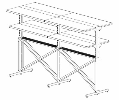 Суперструктура двухсторонняя для Ugur 2500