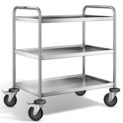 Тележка сервировочная B.PRO SW 10X6-3 (пластиковые ролики)
