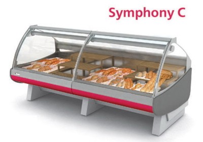 Холодильная витрина Symphony C 1250 ВПС-2-0,264-1,215 Slave снято с производства