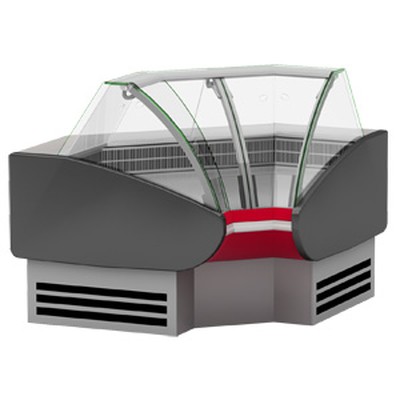 Витрина холодильная угловая ВПС 0,162-1,08 (Symphony EC IC 90 БА Д) снято с производства