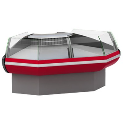 Витрина холодильная угловая ВПС 0,179-1,192 (Symphony ОЕC SG 90 БА Д) снято с производства