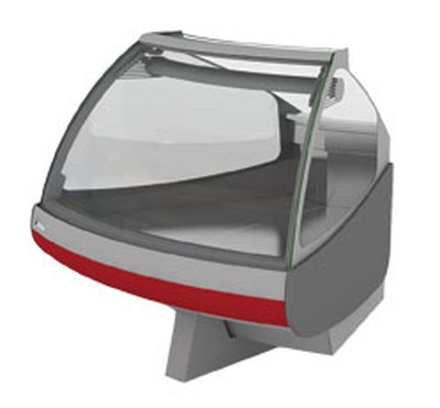 Холодильная витрина угловая Symphony ОC 45° ВПС 0,173-0,79 Slave (внеш.) (неохлаждаемая) снято с про