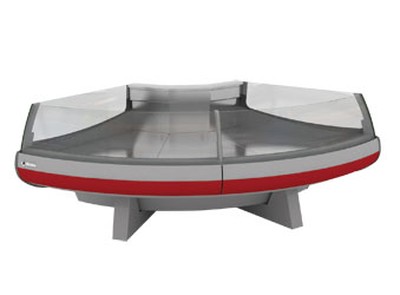 Холодильная витрина угловая Symphony ОC SG 90° ВПС-2-0,345-1,587 Slave (внеш.) снято с производства