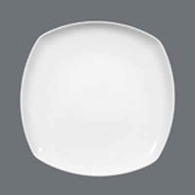 Тарелка десертная квадратная 20 см Sketch Basic