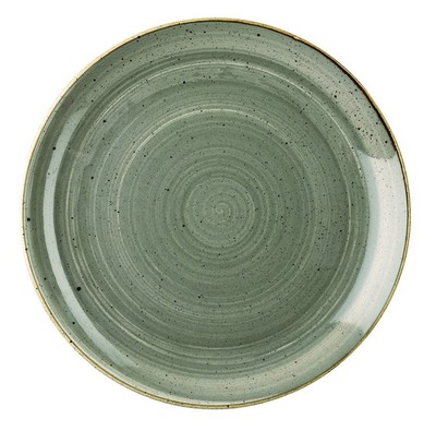 Тарелка обеденная Churchill Stonecast 26 см (серая) 