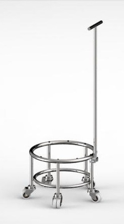 Тележка ТМП-40 подкатная для дежи миксера планетарного Abat МПЛ-40