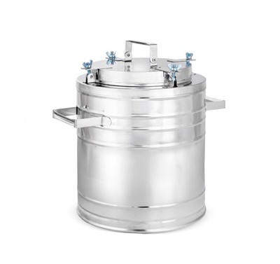 Термос армейский ТГн-12 с боковыми ручками нерж.