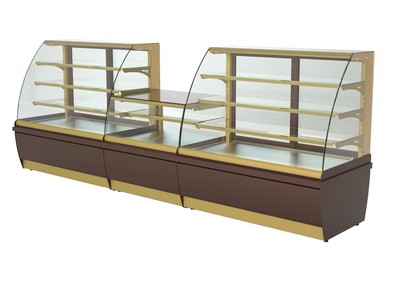 Кондитерская витрина Тироль-160