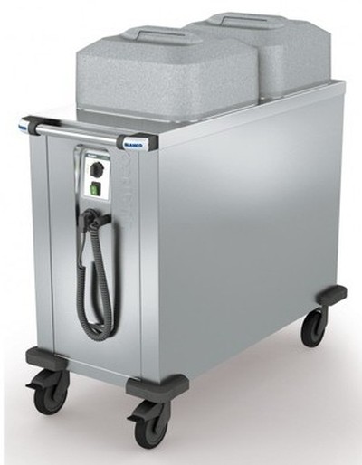 Диспенсер тарелок передвижной подогреваемый B.PRO TS-H2 18-33