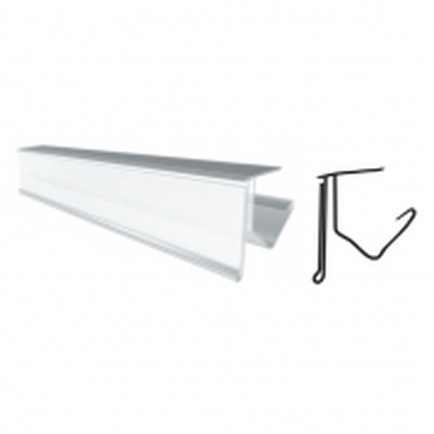 Ценникодержатель полочный ANT H=26 мм L=1250 мм