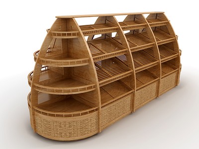 Стеллаж "Венский" островной