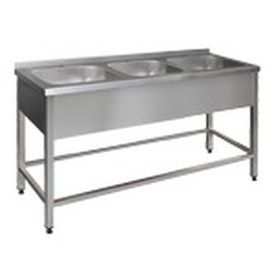 Ванна моечная цельнотянутая Финист ВМЭц-3 (1500х500х850)