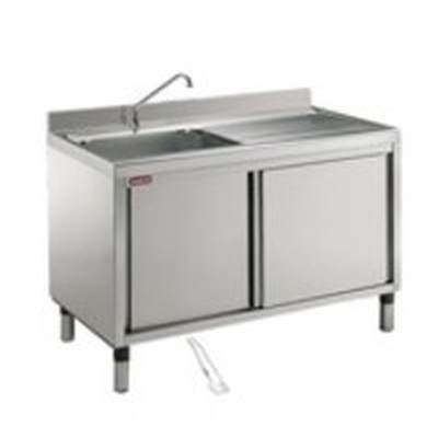 Ванна моечная ANGELO PO LA1214DP (с педалью крана)