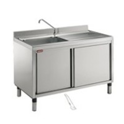 Ванна моечная ANGELO PO LA1416DP левая (с педалью крана)