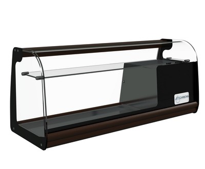 Настольная холодильная витрина Полюс A37 SM 1,0-11 (ВХСв-1,0 XL Carboma) (с полкой, без г/е)