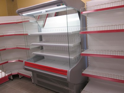 Холодильная горка Виолетта ВС 15-200 фруктовая