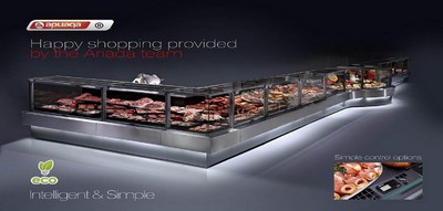 Холодильная витрина Ариада Bern Cube ВС44-УВ45R Self