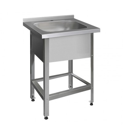 Ванна моечная цельнотянутая Финист ВМНц-1 (600х600х850)