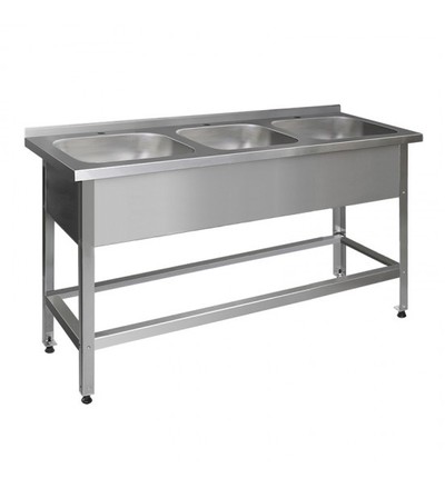 Ванна моечная цельнотянутая Финист ВМНц-3 (1500х500х850)