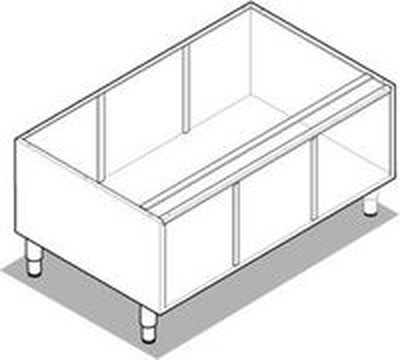 Стенд открытый 700 серии Tecnoinox VN105/0
