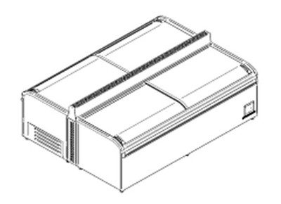 Воздуховод с площад. под ценникод. низ спина к спине остр. 429.89.00.00-01 L=2500 для ЛБМ