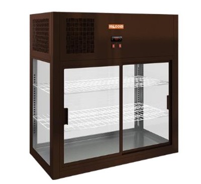 Кондитерская витрина-купе HiCold VRH O 990 Brown