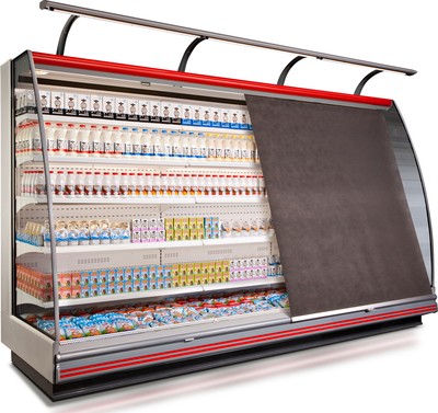 Холодильная горка Baden ВС38 115H-2500 фруктовая