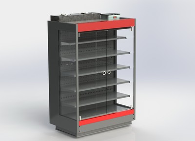 Холодильная горка Ариада Полтава ВС79G-2500 (стеклянные дверки)