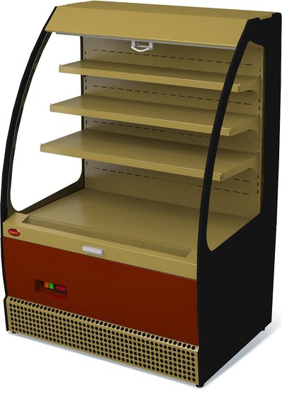 Холодильная витрина Veneto VSо-0,95 крашенная