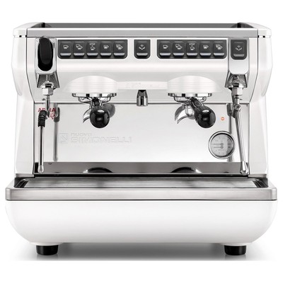 Кофемашина Nuova Simonelli Appia LIFE Compact 2GR S 220V white (высокая группа)