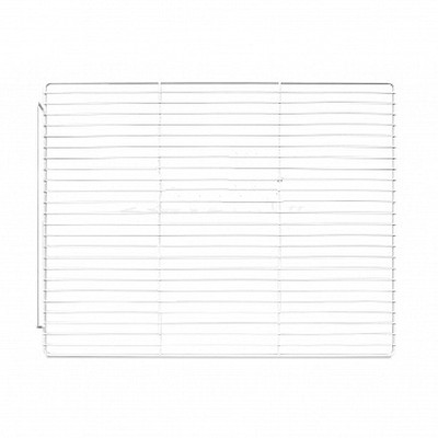 Полка решет. 650Х530 (ленточная поперечина 3х10-2шт) ПЭП RAL-9003 (бел.) для Polair