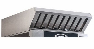 Зонт вытяжной с пароконденсатором Unox XEBHC-HCEU для электрических печей 