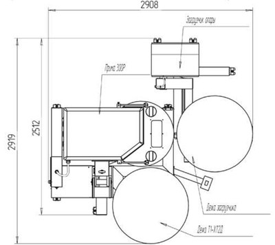 Загрузчик опары зеркальный