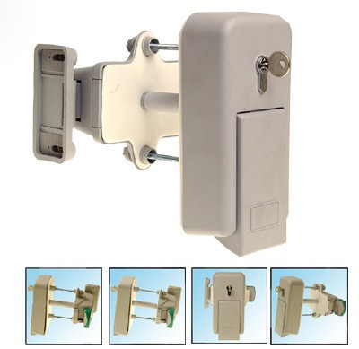 Замок для распашной двери холодильной камеры Ариада