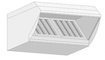 Зонт вытяжной для пароконвектомата Rational Газ ULTRAVENT