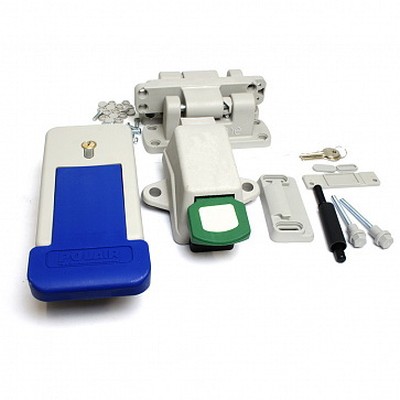 Комплект ручки и петель унив.камеры Polair